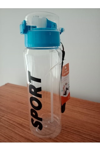 Relaxion Darbeye Isıya Dayanıklı Pipetli Suluk Matara 700 ML Bpa Içermez Rlx426- Mavi