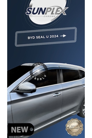 Sunplex Byd Seal- U Kromlu Cam Rüzgalığı 2024 4parça