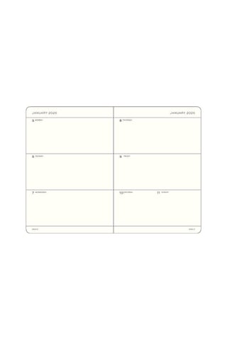 Leuchtturm1917 Orta Boy A5 18 Aylık Haftalık Ajanda 2026 Sert Kapak, İngilizce, Spring Leaf372811 Yeşil