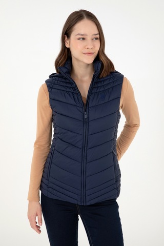 U.s. Polo Assn. Kadın Lacivert Yelek Dokuma 50289555-vr033 Lacivert