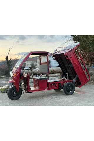 Volta Vt5 Elektrikli Üç Tekerlekli Motosiklet Kabinli 3500 W Kırmızı