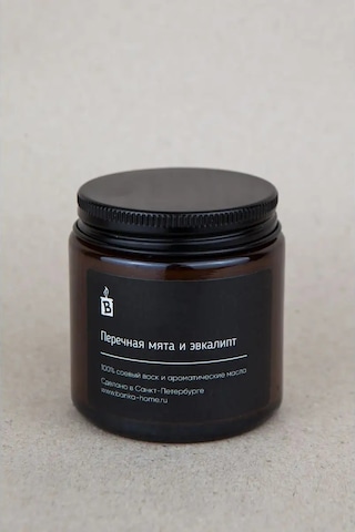 Banka Home Aromatik Mum "nane Ve Okaliptüs" 120 Ml 103548104 Siyah