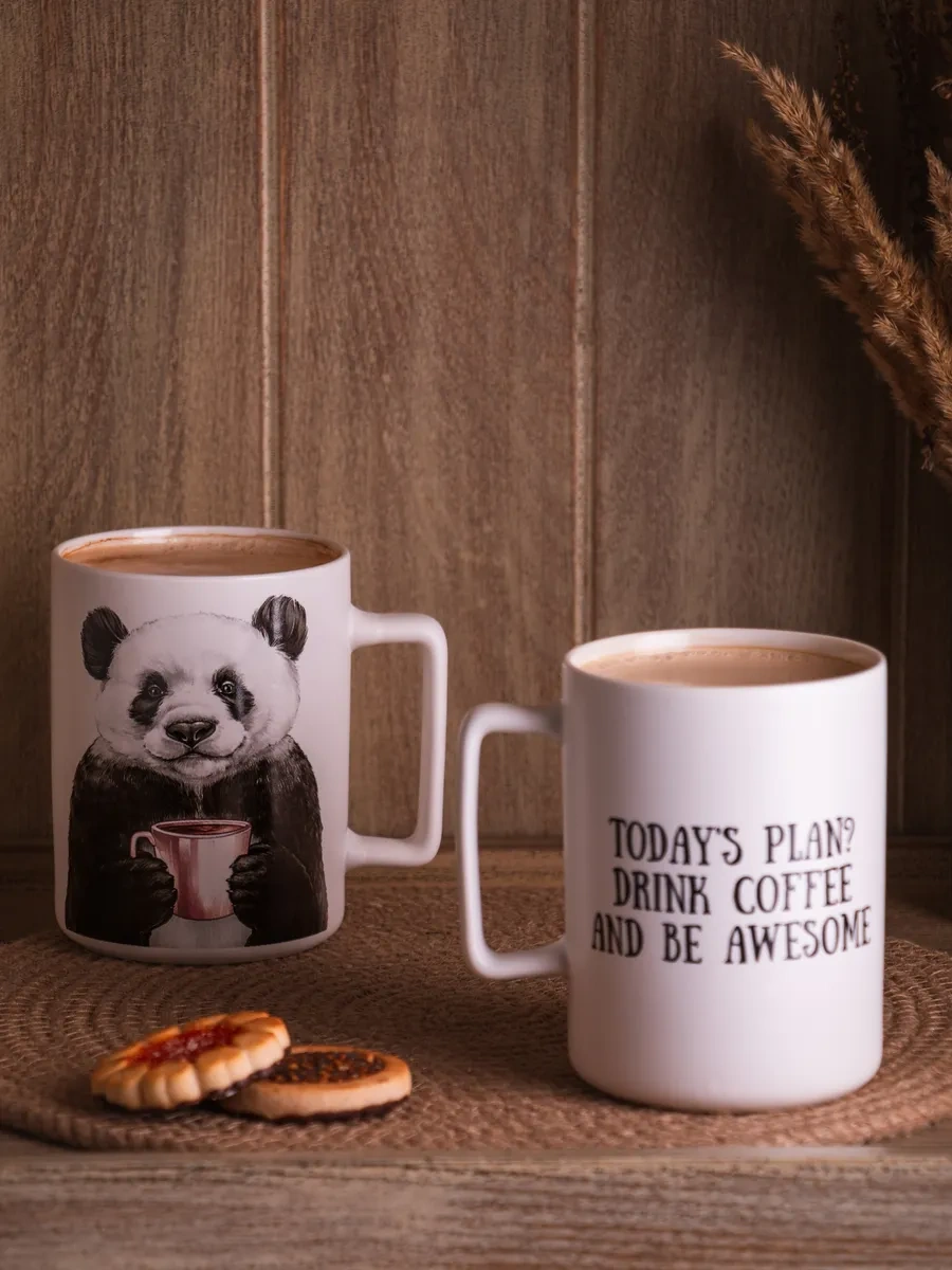 Lefard Çay Ve Kahve İçin Porselen Bardak 400 Ml 198053579 Siyah