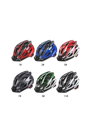 Geeroyoo Renkli Bisiklet Kaskı: Dağ Yolları İçin Entegre Ayarlanabilir, Sporcu Güvenliği Ve Konforu Sağlayan Bisiklet Malzemesi Çok Renkli