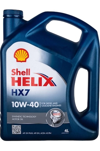 Shell 10w/40 Hx 7 4lt Dizel & Benzinli Shell 10w/40 Hx 7 4lt Dizel & Benzinli