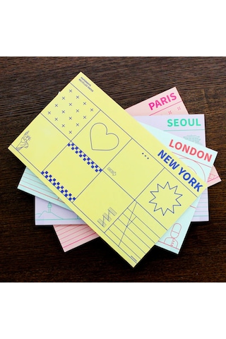 Pansy Daisy Paperways City Deskpad Masaüstü Planlayıcı - London Yeşil