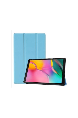 Galaxy Tab A 10.1 2019 T510 Zore Smart Cover Standlı 1-1 Kılıf Kapaklı Kılıf