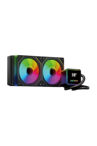 Archon Forza 240mm A-rgb Cpu Soğutucu Sıvı Soğutma Sistemi Siyah