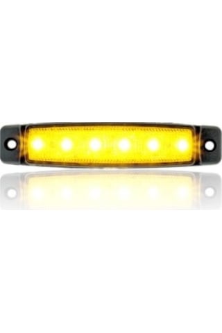 SANEL 6 LEDLİ SARI PARMAK LED 24V LAMBA BASAMAK AYDINLATMA 24V