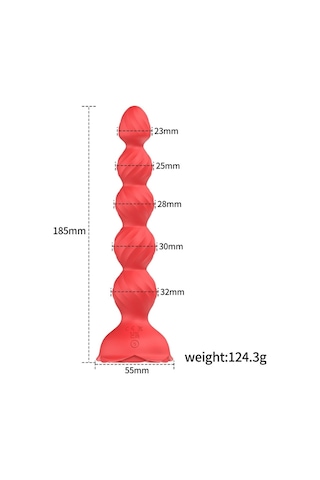 River World Telefon Kontrollü A Nal Tıkaç Plug Kırmızı Renktemodel B