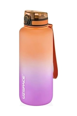 Uzspace Tritan Su Matarası 1500Ml Vgn3056 Turuncu Mor