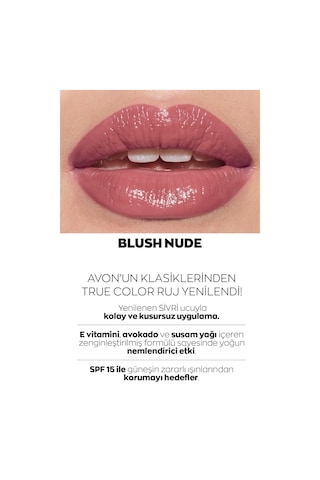 Avon Ultra Kremsi Ruj Blush Nude + Cappuccino + Red 2000