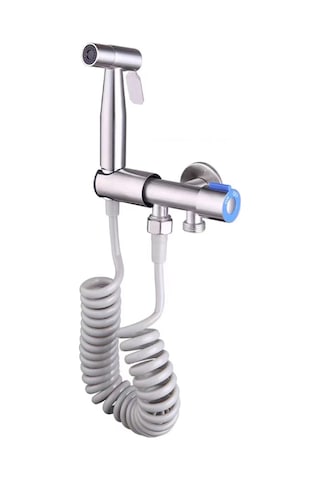 Yaozixa Ev Banyo Tuvalet Sprayer: Paslanmaz Çelik El Tipi Bidet, Yüksek Basınçlı Su Aleti, Kadın Hijyeni Ve Temizlik İçin 2m Genişletilebilir Hortumlu