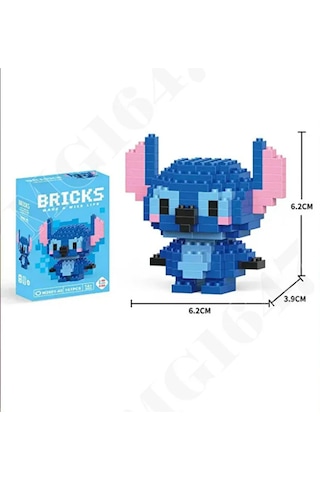 Bricks Sevimli Karakterler 3d Yapboz Stitch Bricks Sevimli Karakterler 3d Yapboz Stitch