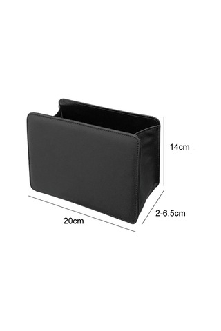 Araba Katlanır Çöp Kutusu Çok Fonksiyonlu Koltuk Arkalığı Asılı Saklama Kutusu Bej