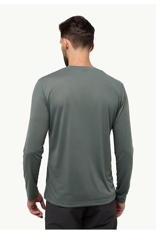 Jack Wolfskin Vonnan Ls T M Erkek Tişört A60291 4136 Çok Renkli