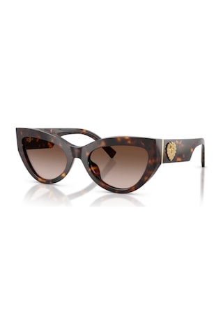 Dolce Gabbana Dg4536 502 13 55 Kadın Güneş Gözlüğü Kahverengi