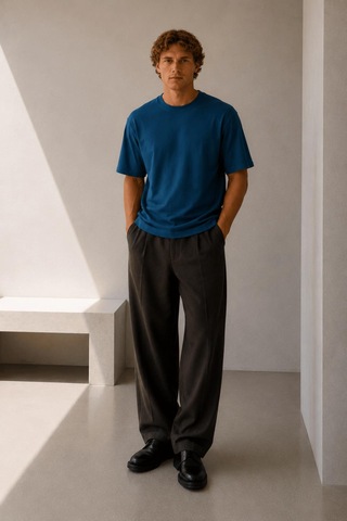 Alexandergardi Oversize Bisiklet Yaka T-shirt Diğer