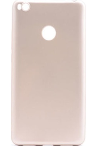 Xiaomi Mi Max 2 Kılıf Esnek Yapılı İnce Slim Silikon Kapak Ryc/premier Gold