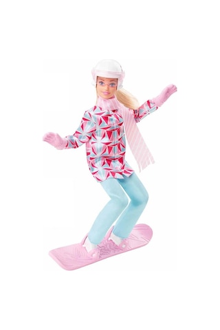 Barbie Snowboard Sporcusu    Bebek