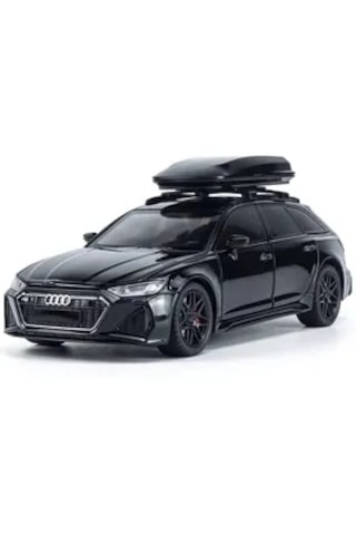 Die-cast Araba Metal Kapıları Açılabilir 21 Cm Model Araba Siyah