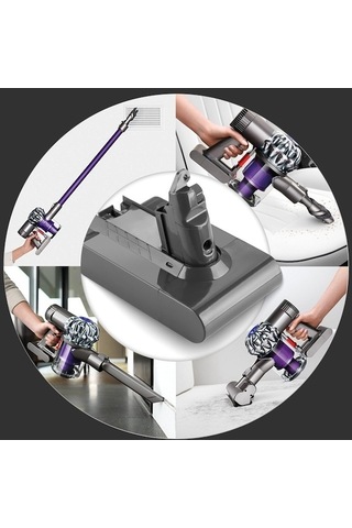 Bloomnest Cbtx V7 Serisi Pil İçin 21.6v Süpürge Aksesuarları, 3000mah Kapasite