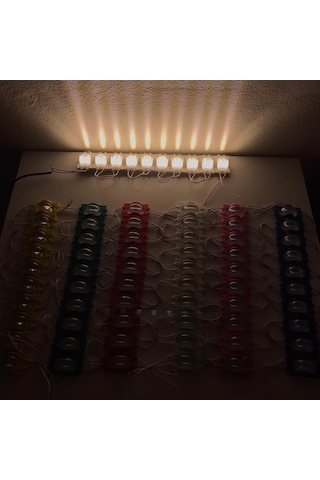 12 Volt Dar Açılı Modül Led Gün Işığı (5 Adet)