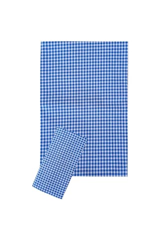 Yer Sofrası Sofra Bezi Piknik İçin Masa Örtüsü Zefir Kare Desenli Çok Renkli