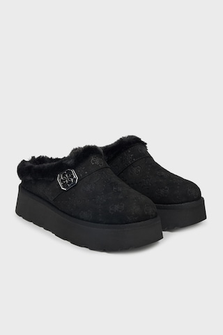 Guess Bayan Terlik Flfdoc Esu06 Black Siyah Siyah