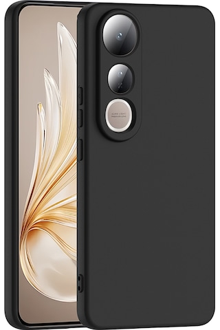 Rba Aksesuar Vivo V50 Lite 4g Kılıf Rba Mara Lansman Kapak - Siyah Siyah