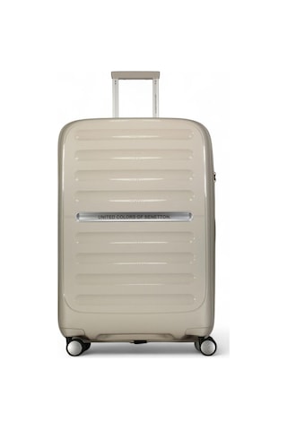 Benetton 70 Cm Bej Unisex Büyük Boy Valiz 14bnt1000-01 Bej