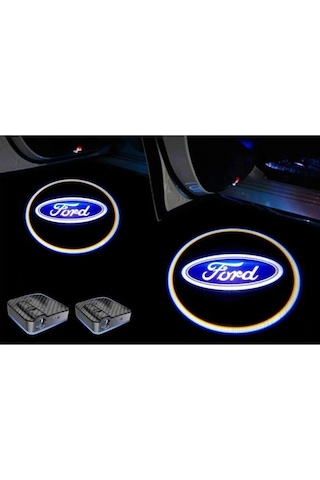 Ford Uyumlu Kapı Altı Logosu 2 Adettir Pilli Ve Mesafe Sensörlüdür Yapıştırmalı Üründür