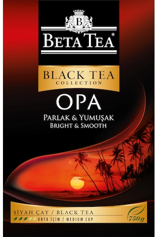 Beta Tea Opa Seylan Siyah Dökme Çay 500 G