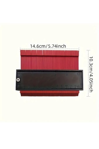 Köşe Ölçer Şablon Kalıp Cetveli