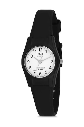 Q&q Vq03j001y Unisex Kol Saati Altın - Siyah