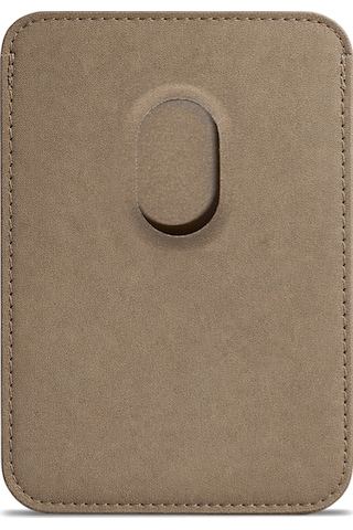 Lunex Premium Süet Magsafe Kartlık Sandstone Beige Apple Uyumlu iPhone 13 Mini Sandstone Beige