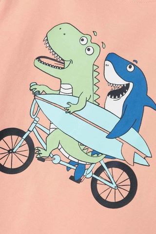 Name It Nmmvux Ss Top Pembe Erkek Çocuk Kısa Kol T-shirt Pembe