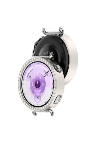 Huawei Watch Gt 6 41mm Tek Sıra Taşlı Kasa Koruyucu Ekran Koruyucusuz Teksıra