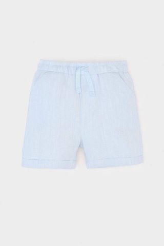 DeFacto Erkek Bebek Beli Lastikli Şort C3420A525SMBE177 Mavi