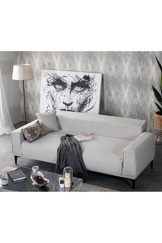 Weltew Home Stil Koltuk Takımı 3+1 Krem