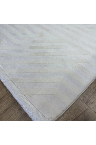 İpek Halı Gaspara 14973 Krem Modern Salon Halısı Krem