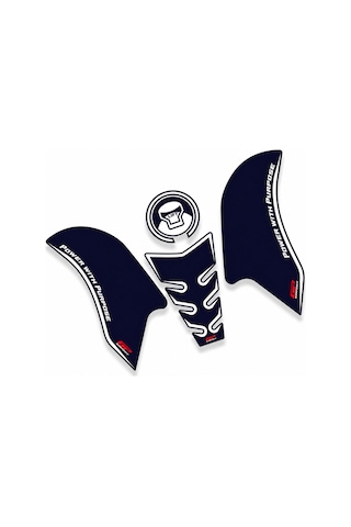 Gp Kompozit Honda Cb250r 2017-2024 Uyumlu Tank Pad Seti Mavi-beyaz