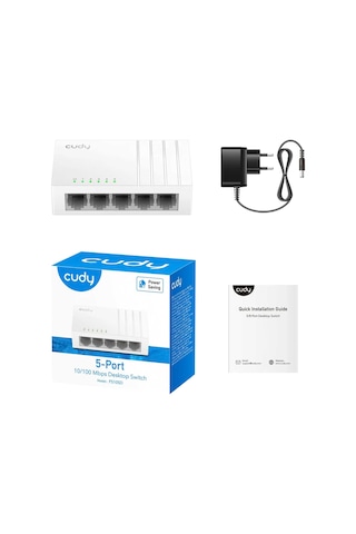 Cudy FS105D 10/100 Mbps 5 Port Megabit Switch