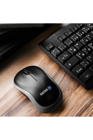 Factor M M1 Sessiz Kompact Kablosuz Mouse