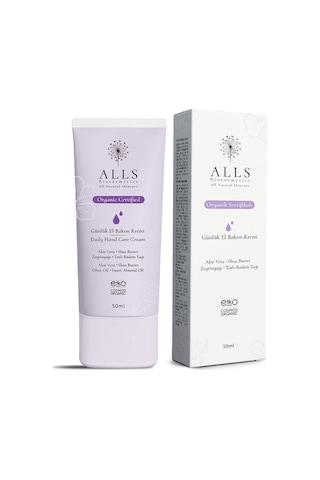 Alls Biocosmetics Organik Günlük El Bakım Kremi 50 ML