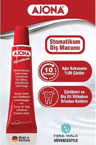 Ajona Stomatikum Medikal Konsantre Diş Macunu 25 ML