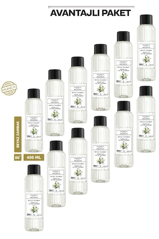 Hunca Beyaz Zambak Kolonyası 12 x 400 ML