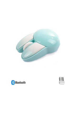 NDNeed ND-RABBITMOUSE02 Sevimli Tavşan Kablosuz 3D Mouse