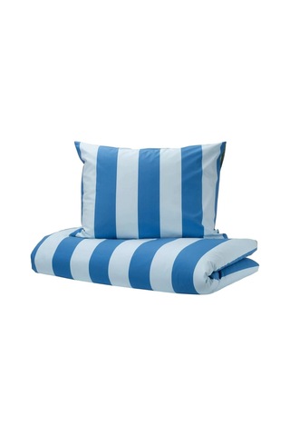 Ikea Barndrom Tek Kişilik Nevresim Takımı 150 X 200 Cm Mavi - Gök Mavisi - Açık Yeşil Çok Renkli
