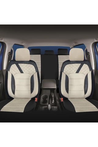Seat Cordoba 6l 2002 - 2008 Uyumlu Krem Tay Tüyü Koltuk Kılıfı